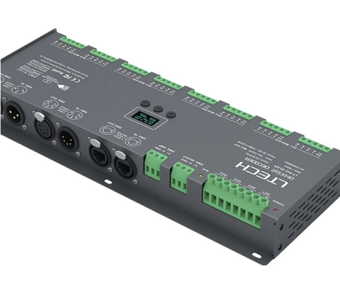 32CH DMX to PWM Decoder