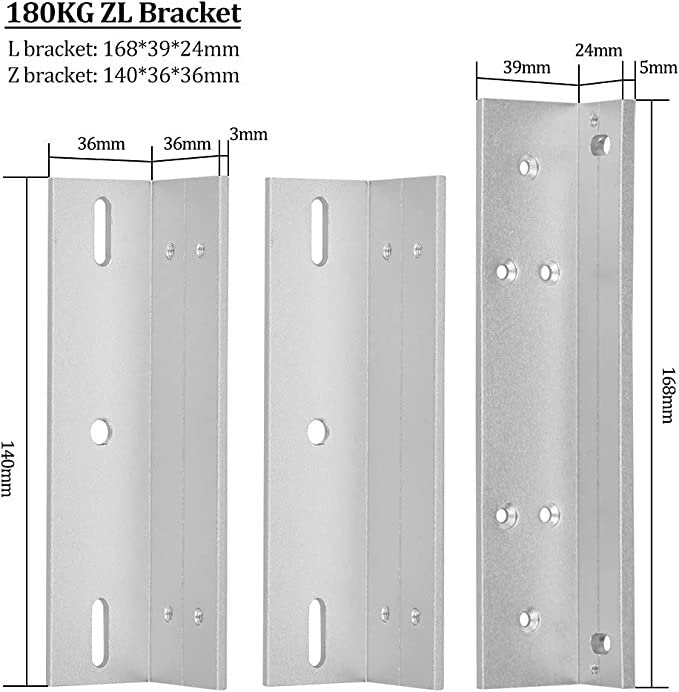 Electromagnetic Lock - DC12V - 180KG/350lbs